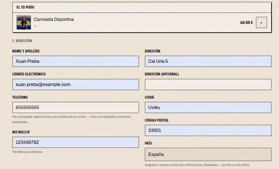 3. ¿Qué datos tengo que rellenar?